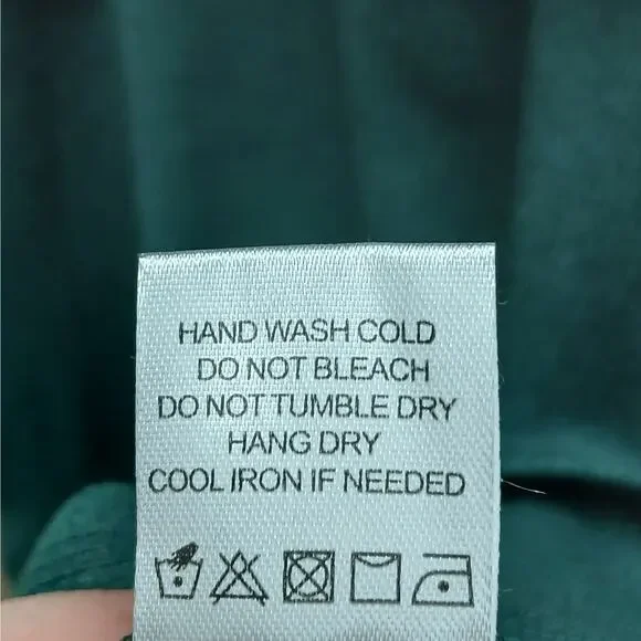 Lovers + Friends NWT Knit Jenner Mini Dress Minimalist Forest Green SZ Medium - Picture 6 of 6
